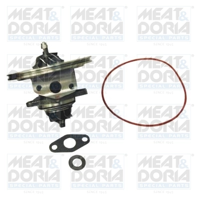 Core assembly, turbocharger